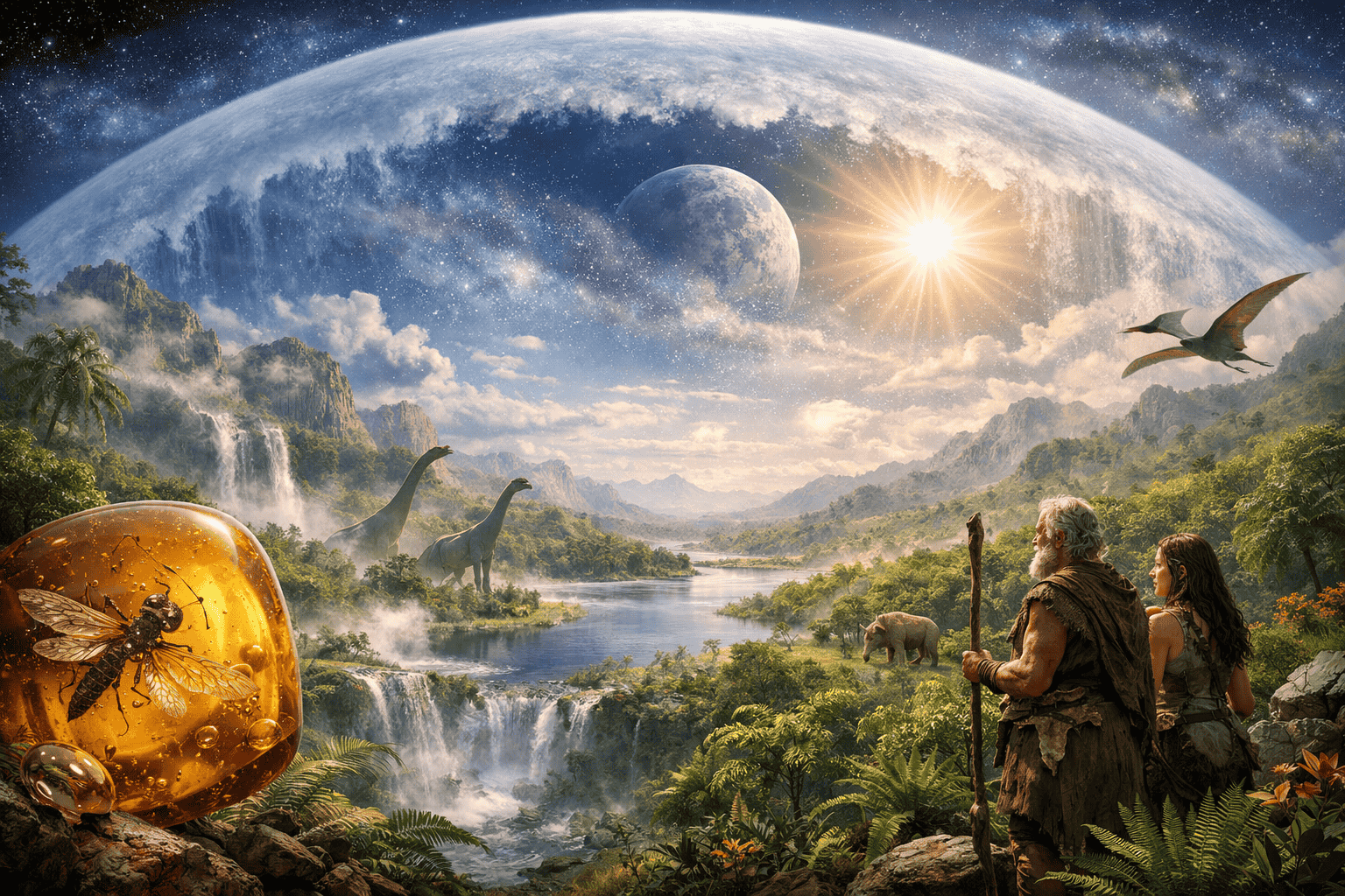 The Atmosphere of Methuselah: Why Did Ancient Humans Live for 900 Years?