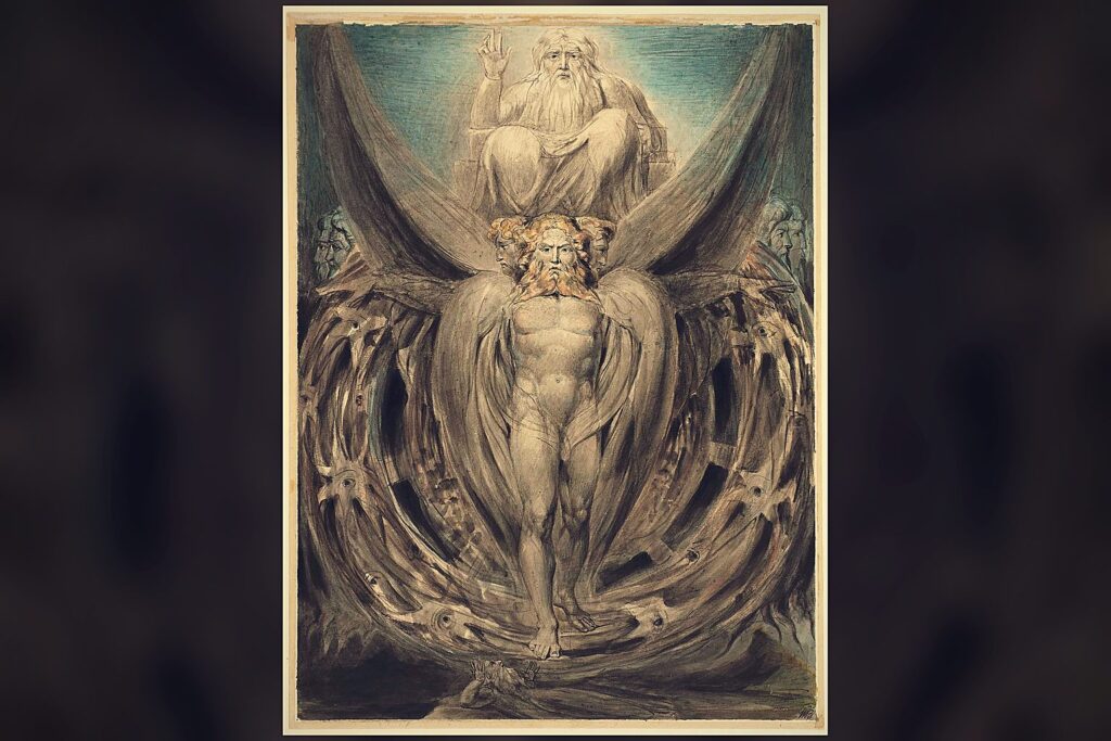 Ezekiel's vision of the cherubim and the wheels within wheels
