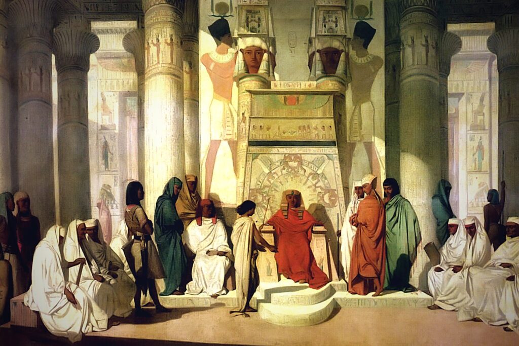 Joseph interpreting Pharaoh's dream, the best-known claim that dreams predict the future