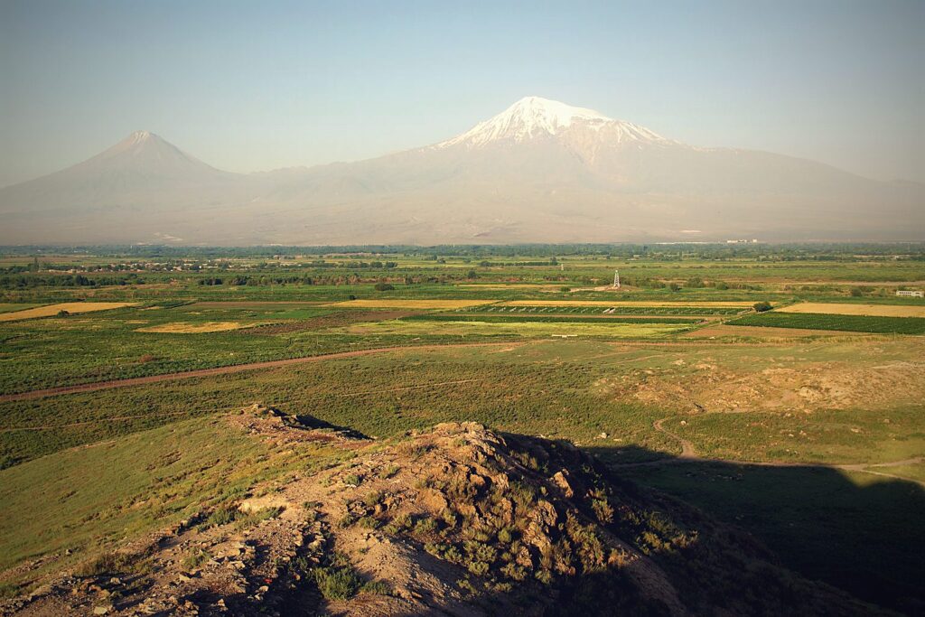 El monte Ararat, en Turquía, lugar tradicional donde reposaría el Arca de Noé