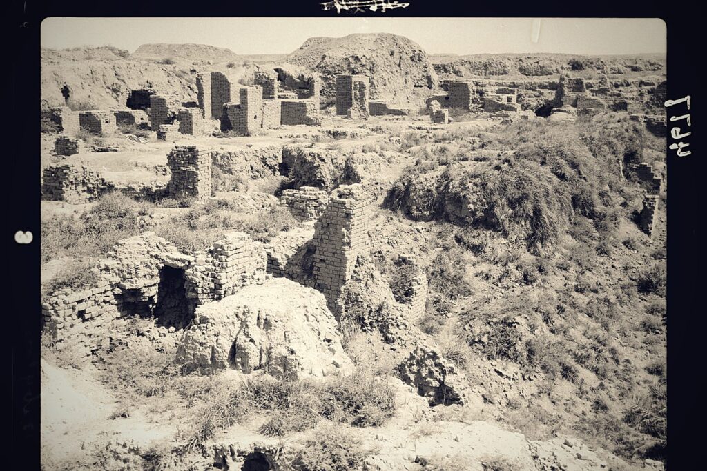 The crumbling brick ruins of ancient Babylon, the court where the Daniel fast began