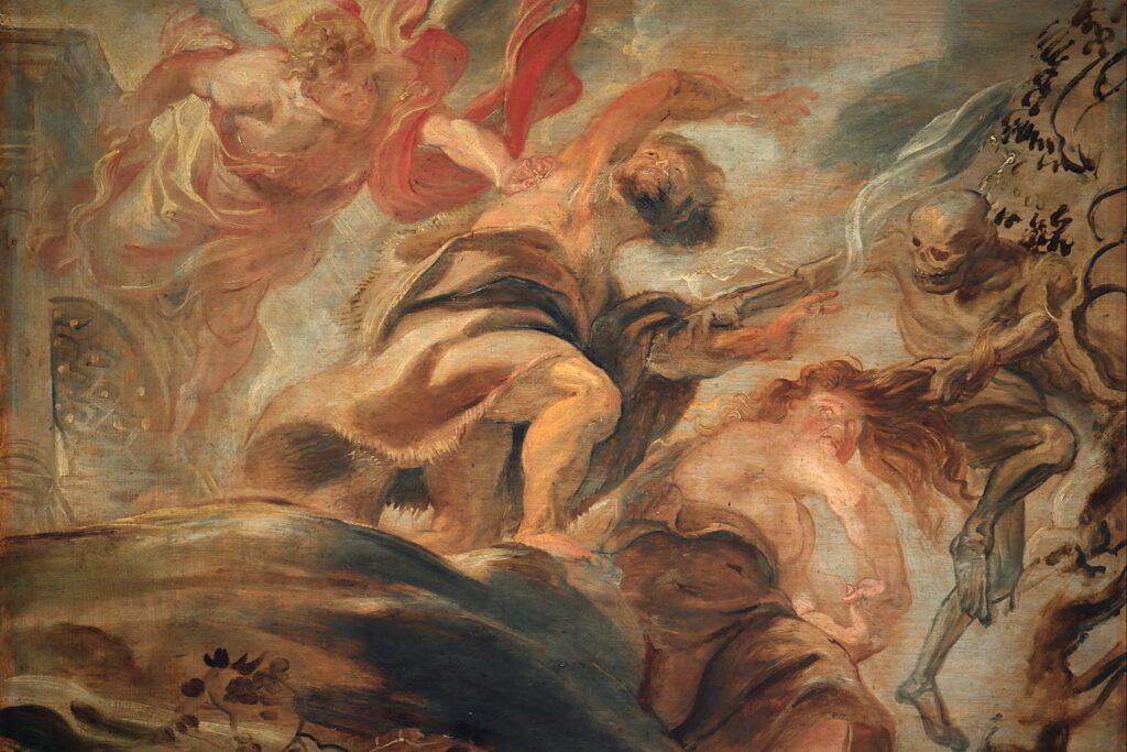 The fall of man and the expulsion from paradise