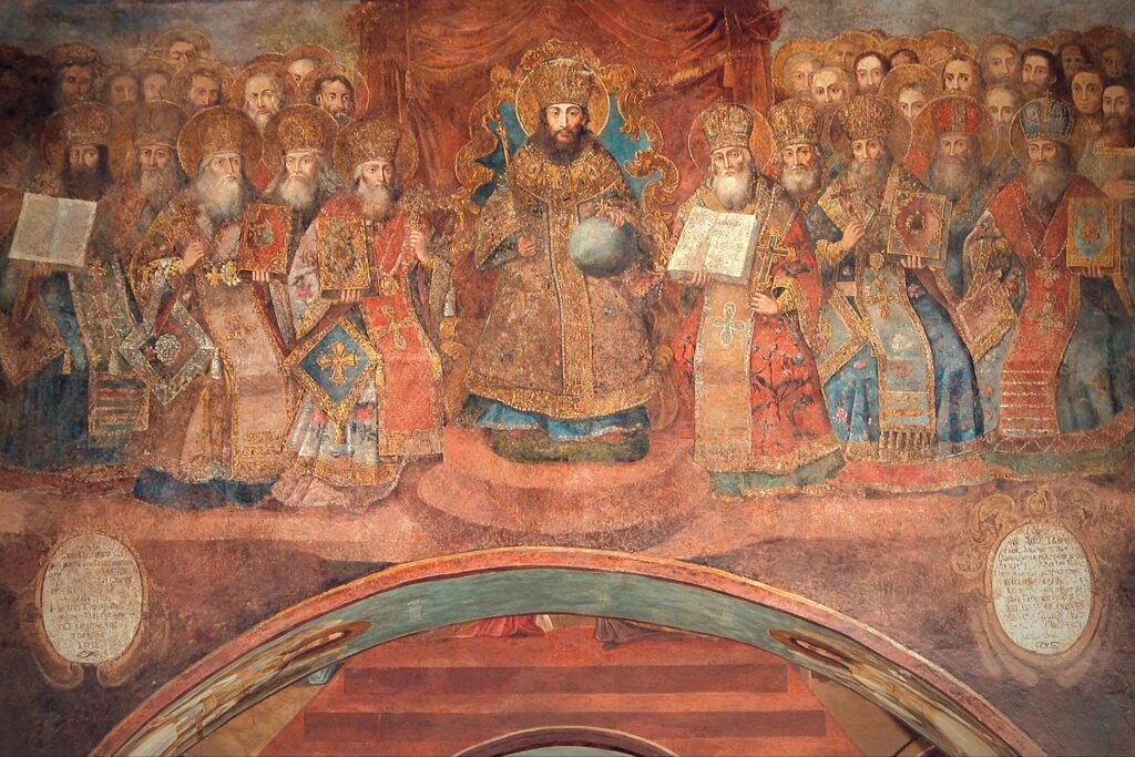 The First Ecumenical Council at Nicaea in 325 AD